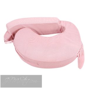 Baby Breast Feeding Support Memory Foam Pillow w/ Zip Cover Pink Images