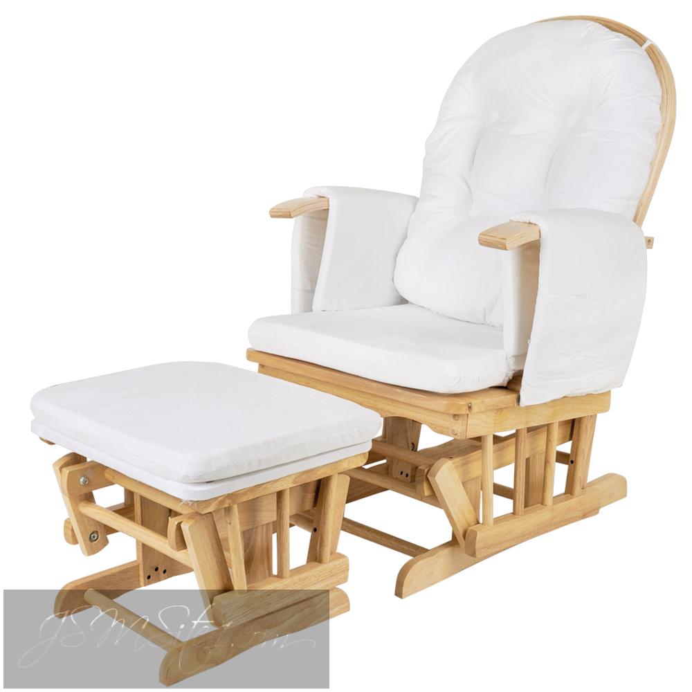 baby rocking chair with ottoman